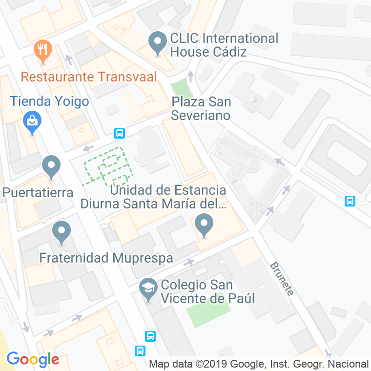 Código Postal calle Ecuador en Cádiz
