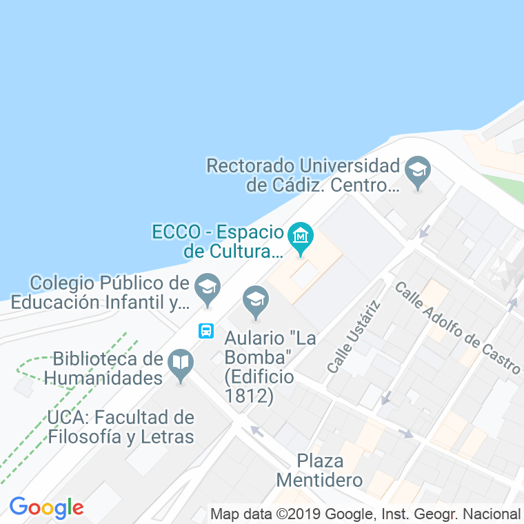 Código Postal calle Carlos Iii, paseo en Cádiz