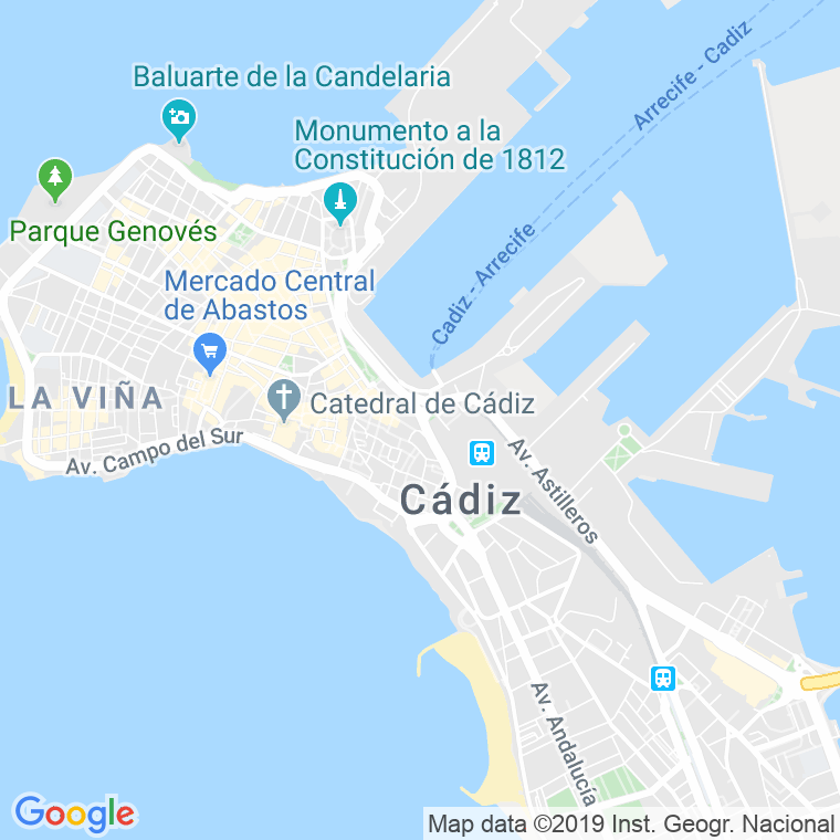 Código Postal calle Duque en Cádiz