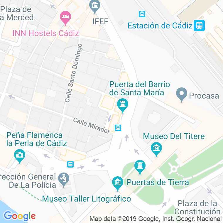 Código Postal calle Troilo en Cádiz