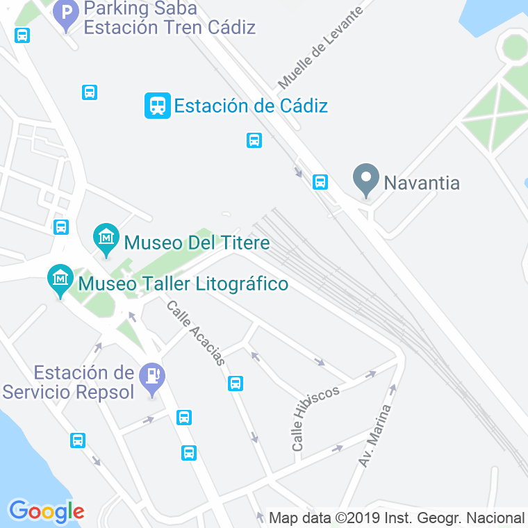 Código Postal calle Bahia Blanca, avenida en Cádiz