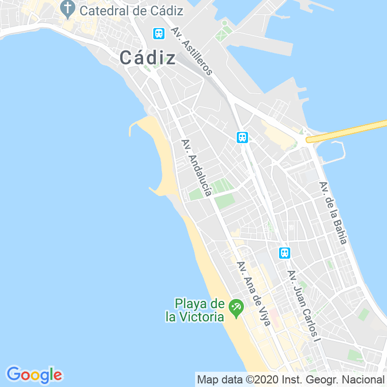 Código Postal calle Dieciocho De Julio en Cádiz