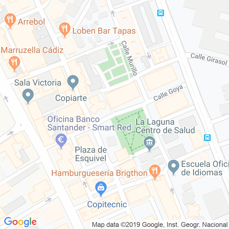 Código Postal calle Goya en Cádiz
