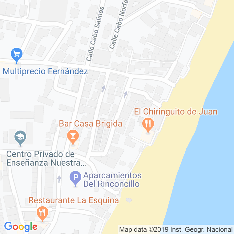 Código Postal calle Cabo Busto en Algeciras