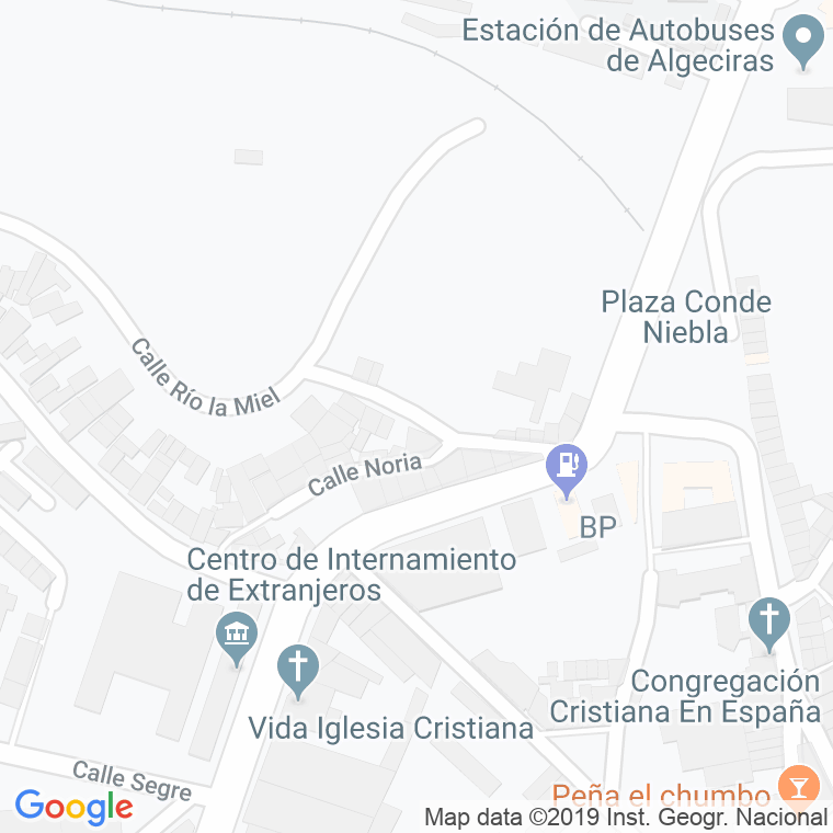 Código Postal calle Aragon en Algeciras