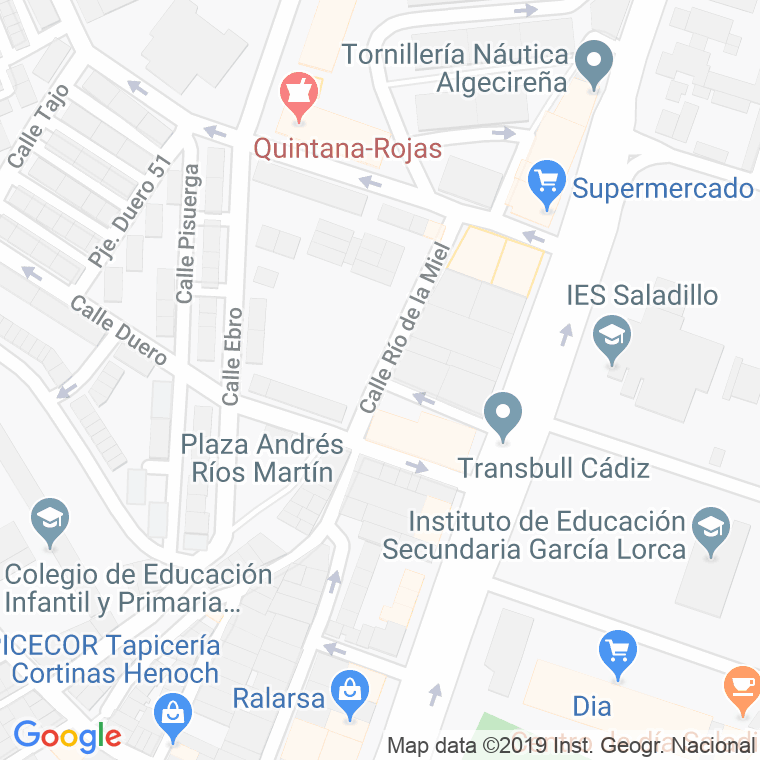 Código Postal calle Linea, La en Algeciras