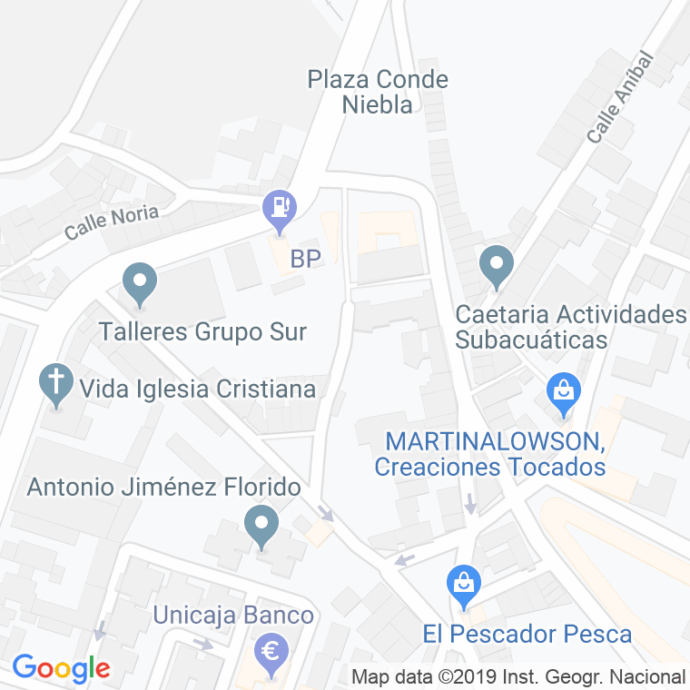 Código Postal calle Barreros, Los en Algeciras
