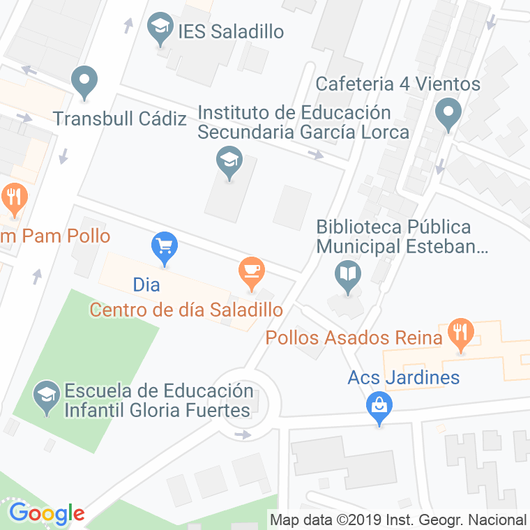 Código Postal calle Fernando De Herrera en Algeciras