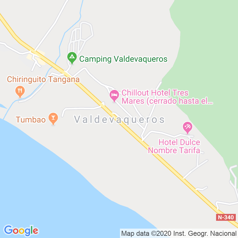 Código Postal de Valdevaqueros en Cádiz