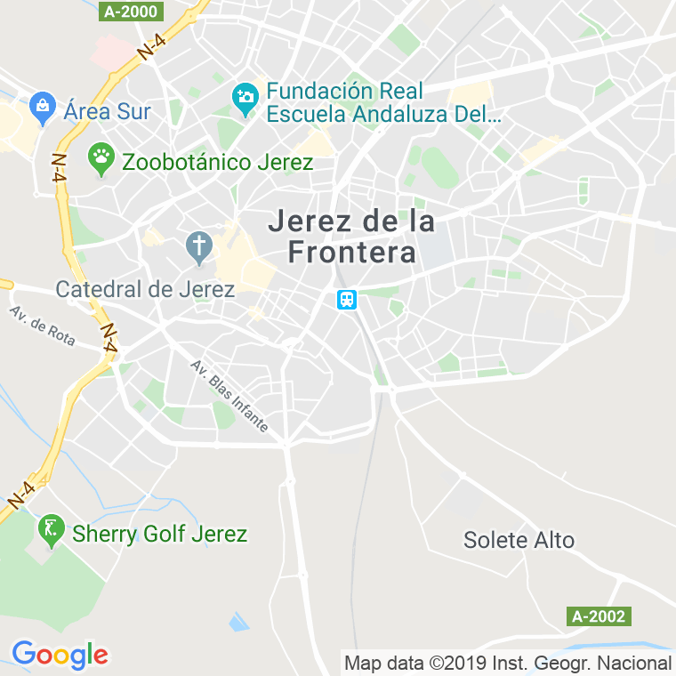Código Postal calle Abogado Amalio Saiz De Bustamante en Jerez de la Frontera
