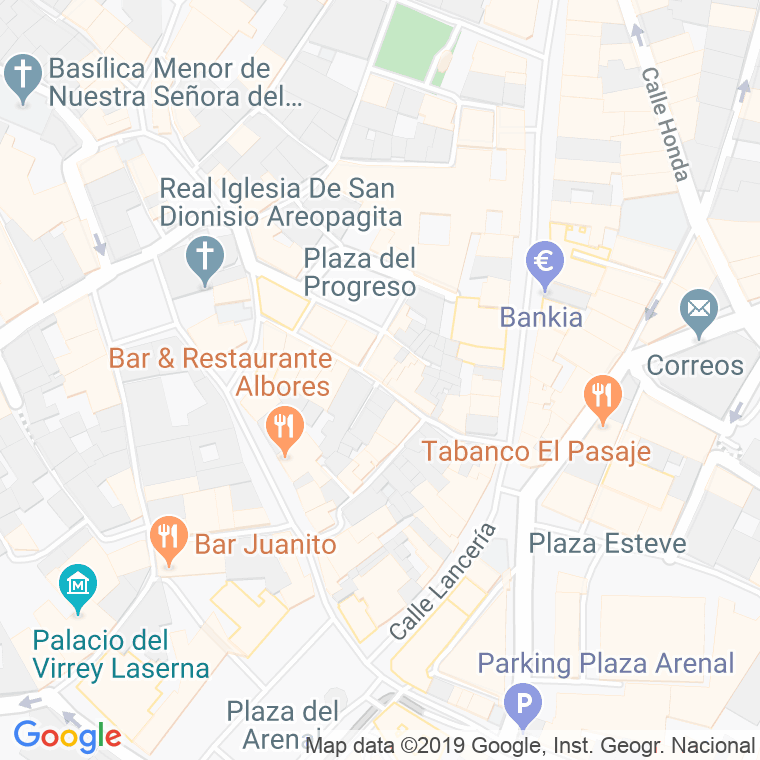 Código Postal calle Algarve (Barriada Torre Soto) en Jerez de la Frontera