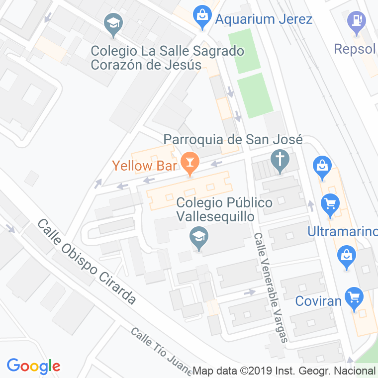 Código Postal calle Maestro Fernandez Sierra en Jerez de la Frontera