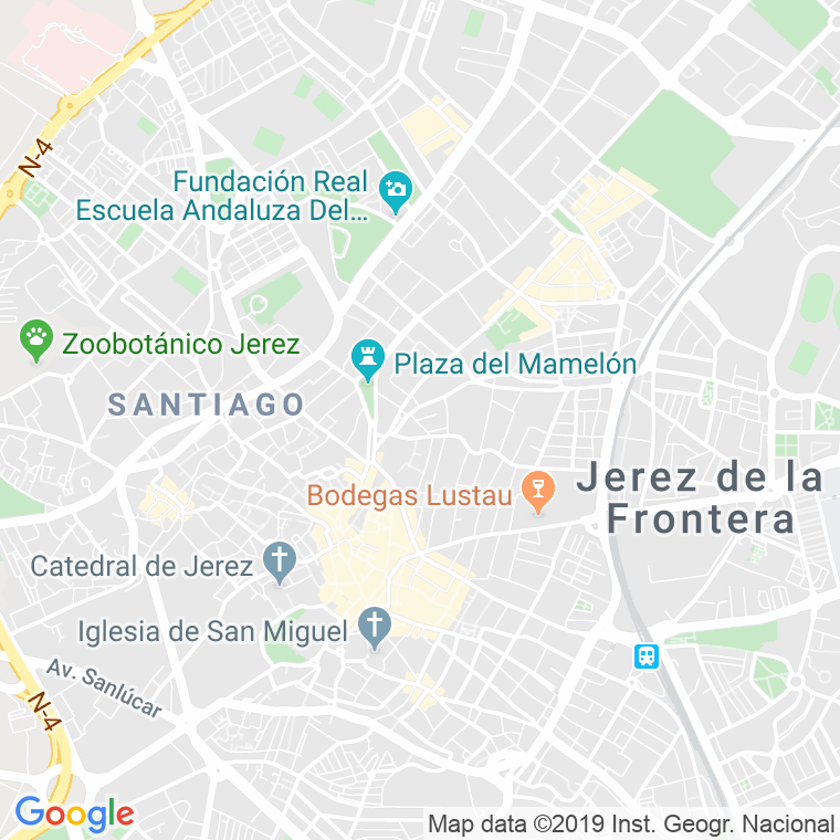Código Postal calle Porteria en Jerez de la Frontera