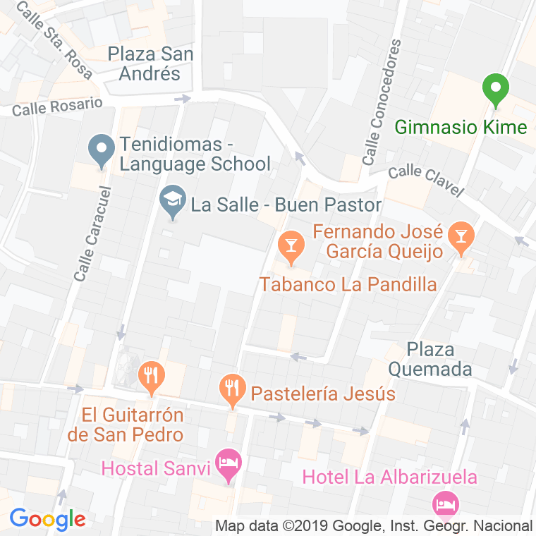 Código Postal calle Valientes en Jerez de la Frontera