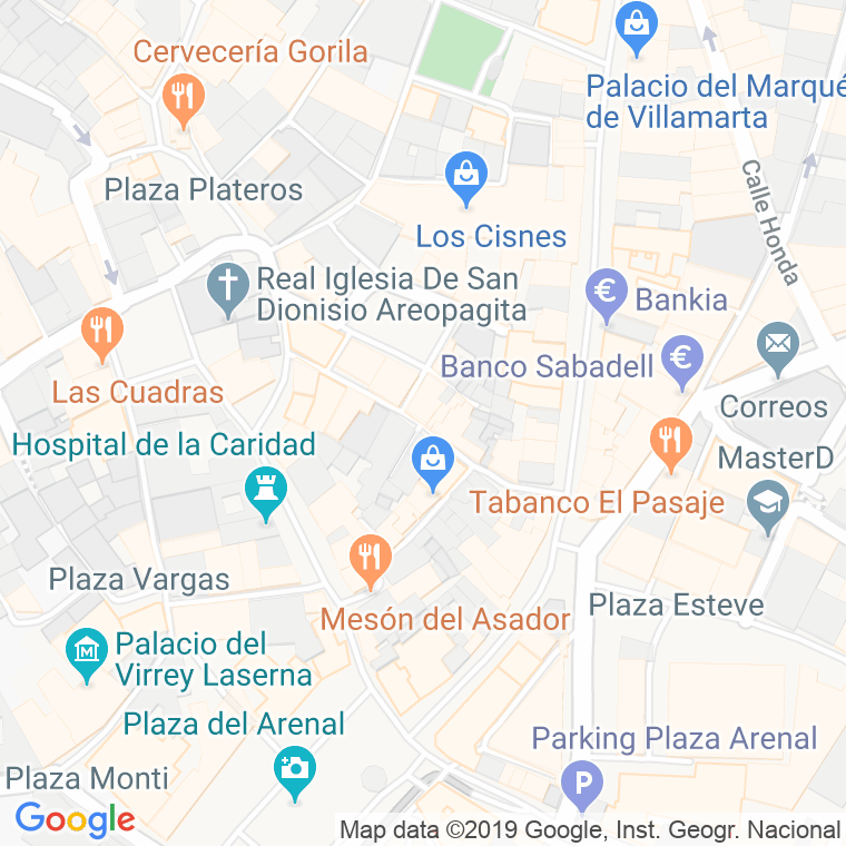 Código Postal calle Algarve en Jerez de la Frontera
