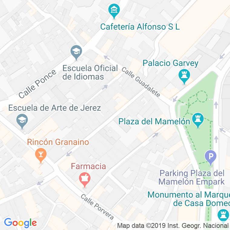 Código Postal calle Escuelas en Jerez de la Frontera