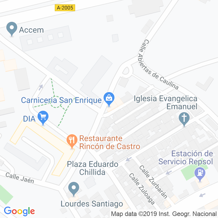 Código Postal calle Barriada De San Enrique en Jerez de la Frontera