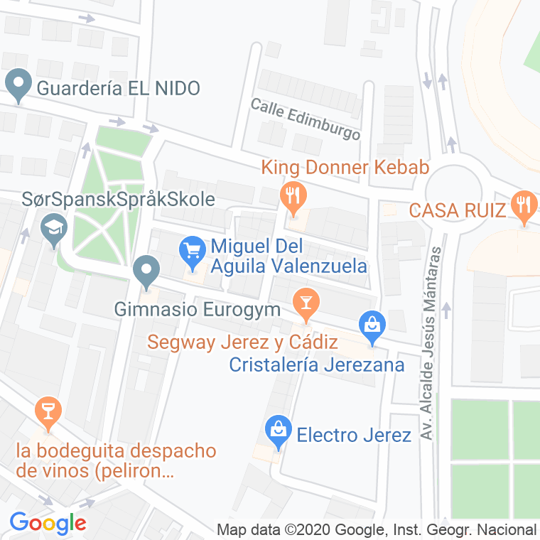 Código Postal calle Batalla De Lucena en Jerez de la Frontera