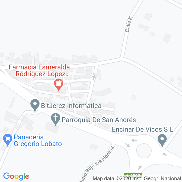 Código Postal calle Altramuz en Jerez de la Frontera