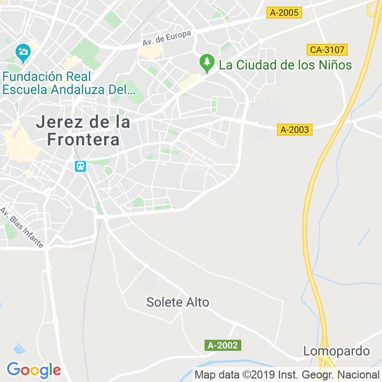 Código Postal calle Azucena   (Impares Del 1 Al Final)  (Pares Del 2 Al Final) en Jerez de la Frontera