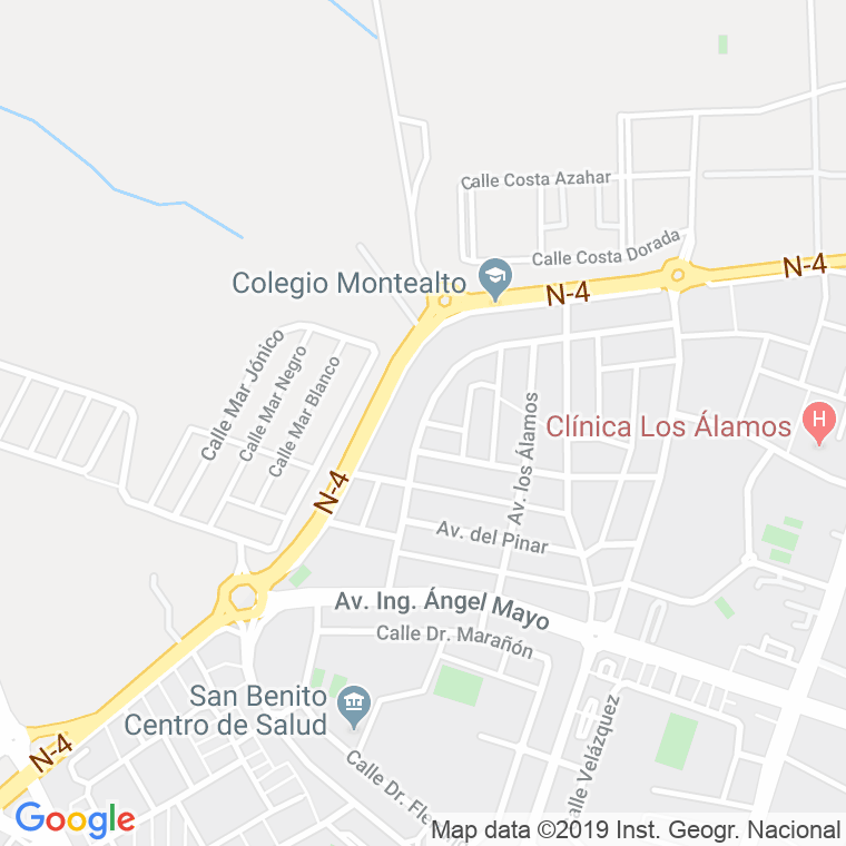 Código Postal calle Adelfas, avenida (Impares Del 1 Al Final)  (Pares Del 2 Al Final) en Jerez de la Frontera