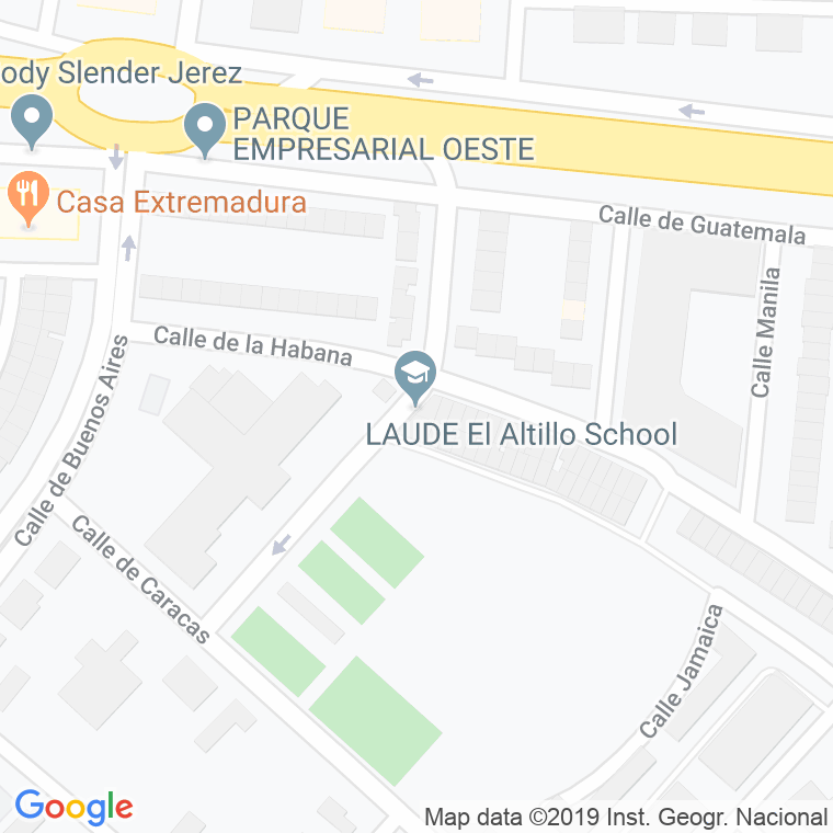 Código Postal calle Altillo, El en Jerez de la Frontera
