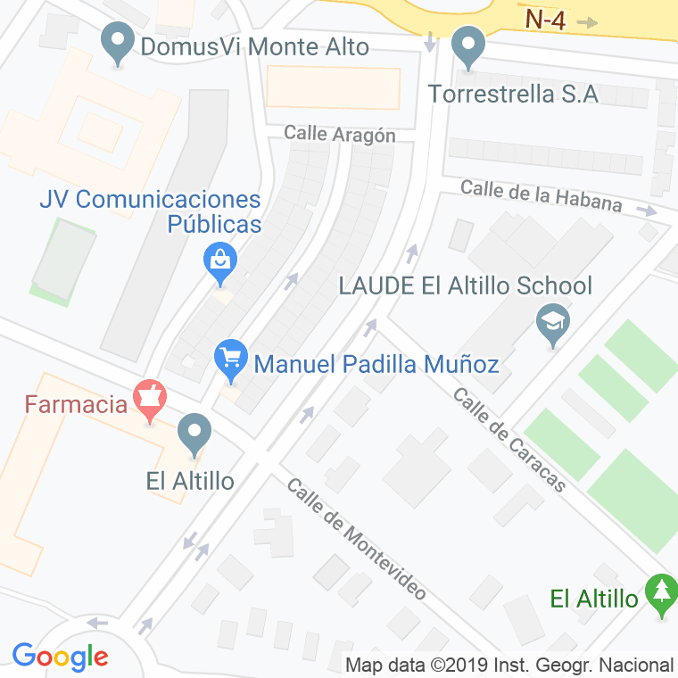 Código Postal calle Buenos Aires en Jerez de la Frontera