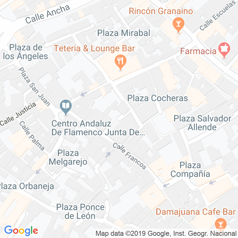 Código Postal calle Cadenas, Las, urbanizacion en Jerez de la Frontera