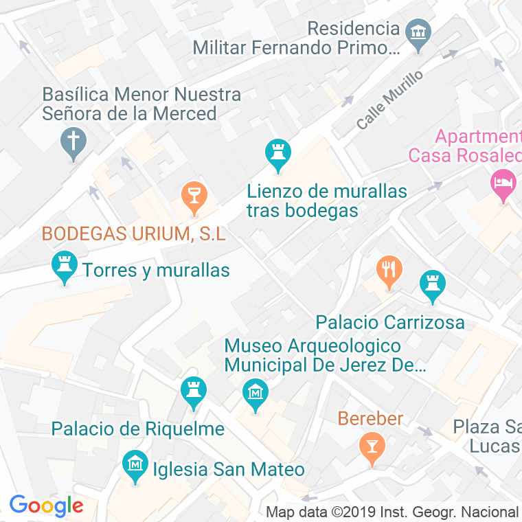 Código Postal calle Alcaidesa en Jerez de la Frontera