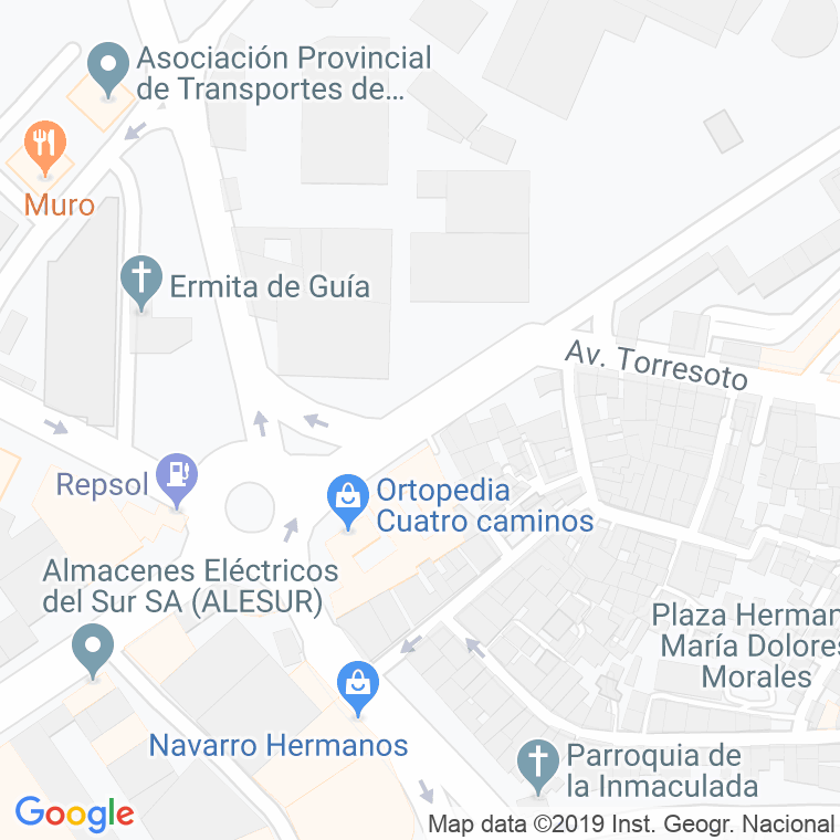 Código Postal calle Alcubilla en Jerez de la Frontera