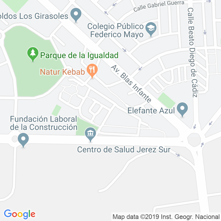Código Postal calle Barriada De La Liberacion en Jerez de la Frontera
