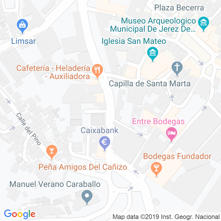 Código Postal calle Caracolas en Jerez de la Frontera