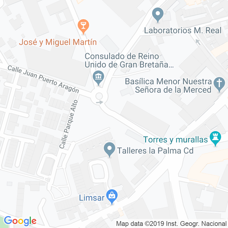 Código Postal calle Doctor Luis Romero Palomo en Jerez de la Frontera