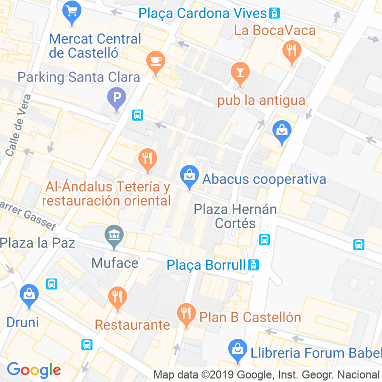 Código Postal calle Campoamor en Castelló de la Plana/Castellón de la Plana