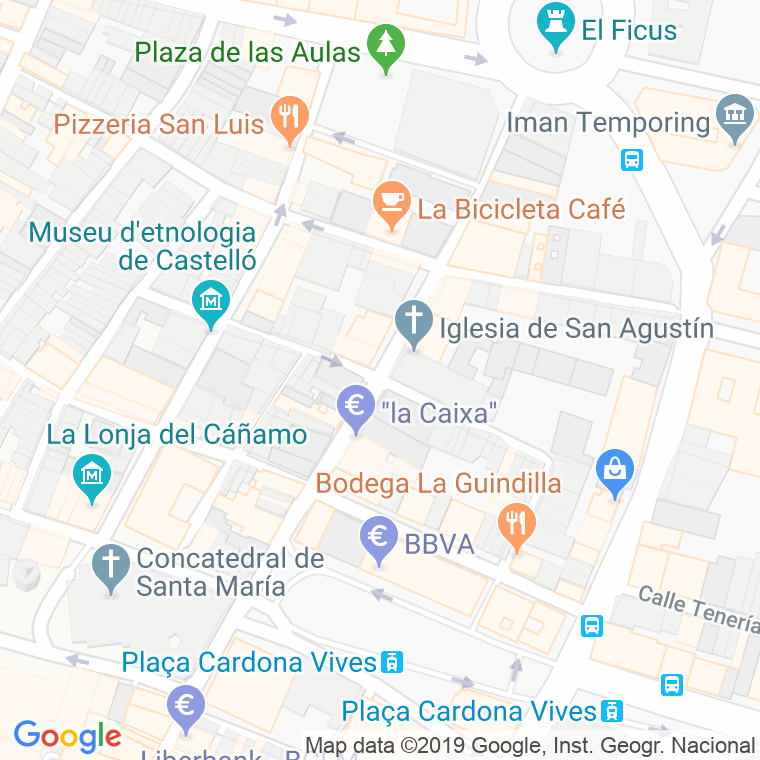 Código Postal calle Gracia en Castelló de la Plana/Castellón de la Plana