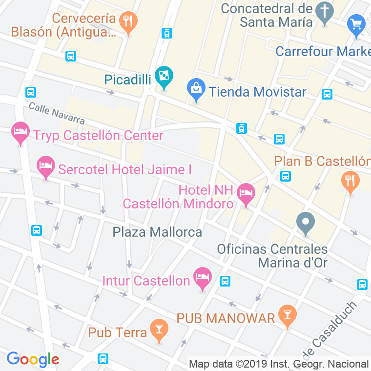 Código Postal calle Teruel en Castelló de la Plana/Castellón de la Plana