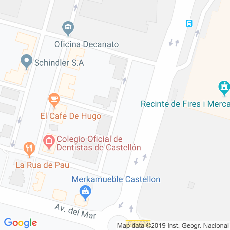 Código Postal calle Vicente Gimeno Michavilla en Castelló de la Plana/Castellón de la Plana