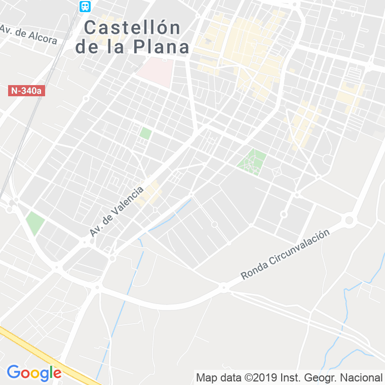 Código Postal calle Casalduch, avenida en Castelló de la Plana/Castellón de la Plana