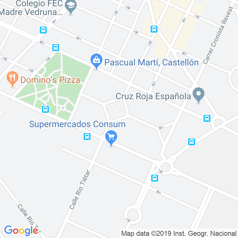 Código Postal calle Espigol, L', plaza en Castelló de la Plana/Castellón de la Plana