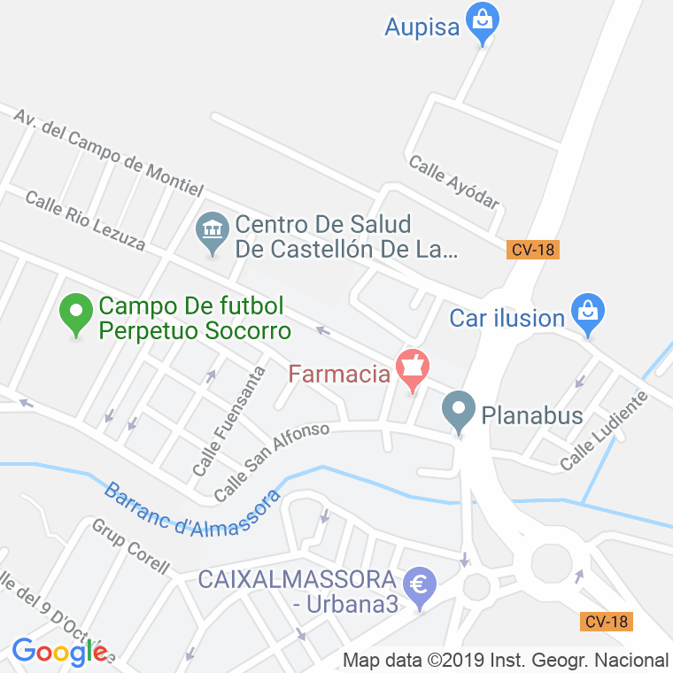 Código Postal calle Larga en Castelló de la Plana/Castellón de la Plana