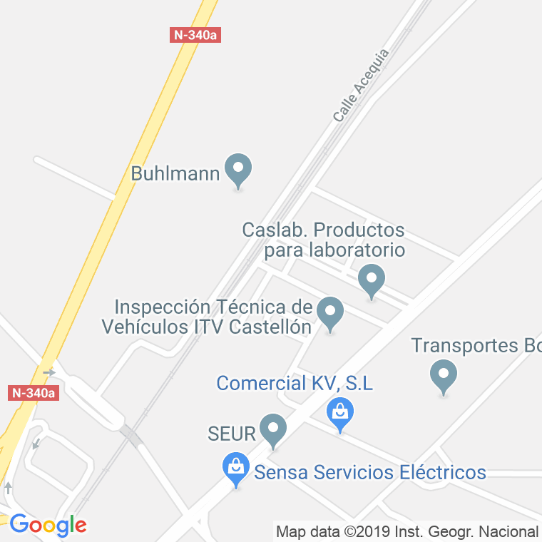 Código Postal calle Chovar en Castelló de la Plana/Castellón de la Plana