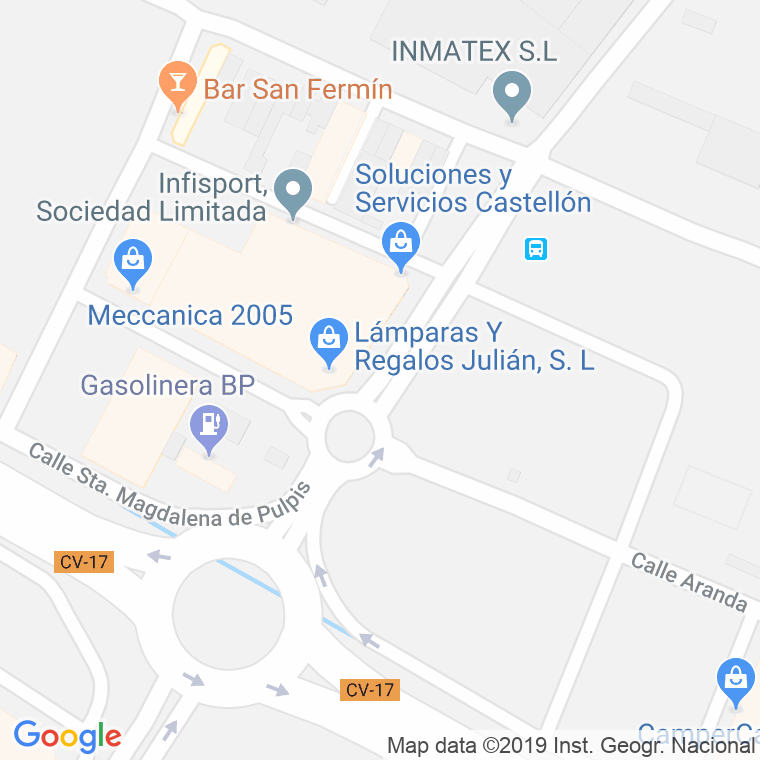 Código Postal calle Cubos, De Los, cuadra en Castelló de la Plana/Castellón de la Plana
