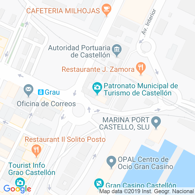 Código Postal calle Castañeda (Grao, El) en Castelló de la Plana/Castellón de la Plana