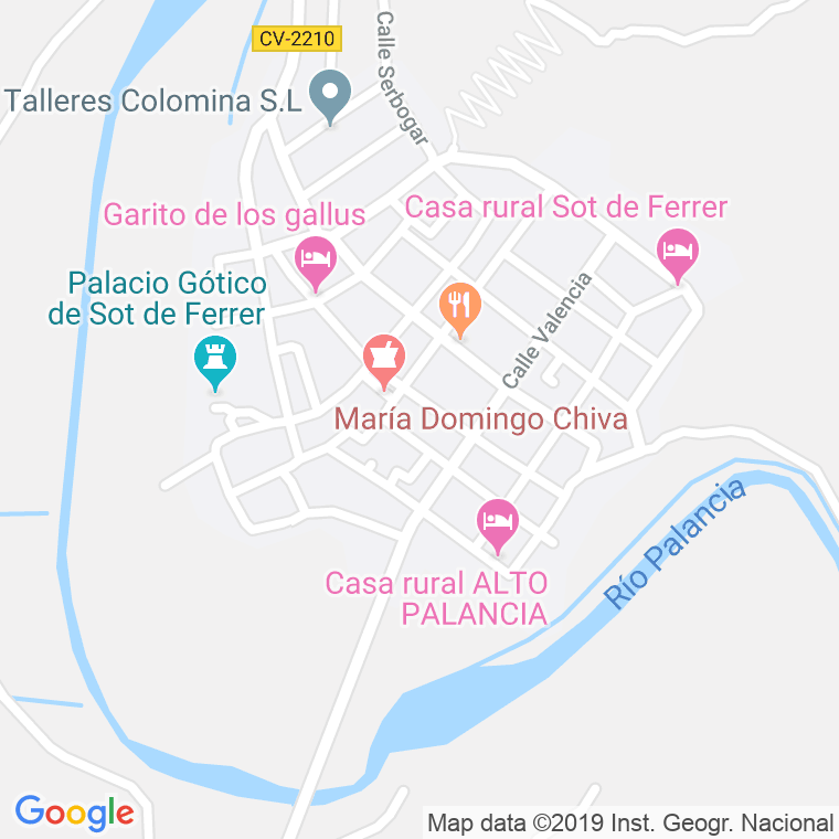 Código Postal de Sot De Ferrer en Castellón