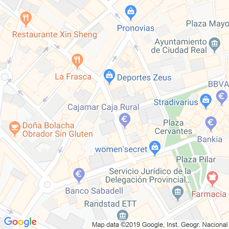 Código Postal calle Juan Ii en Ciudad Real