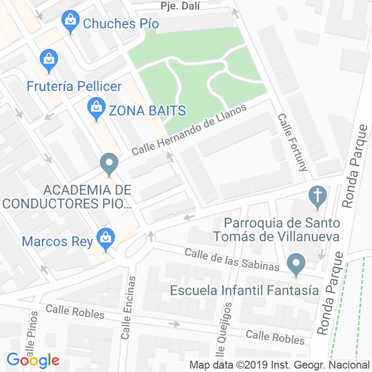 Código Postal calle Juan Bautista De La Concepcion en Ciudad Real