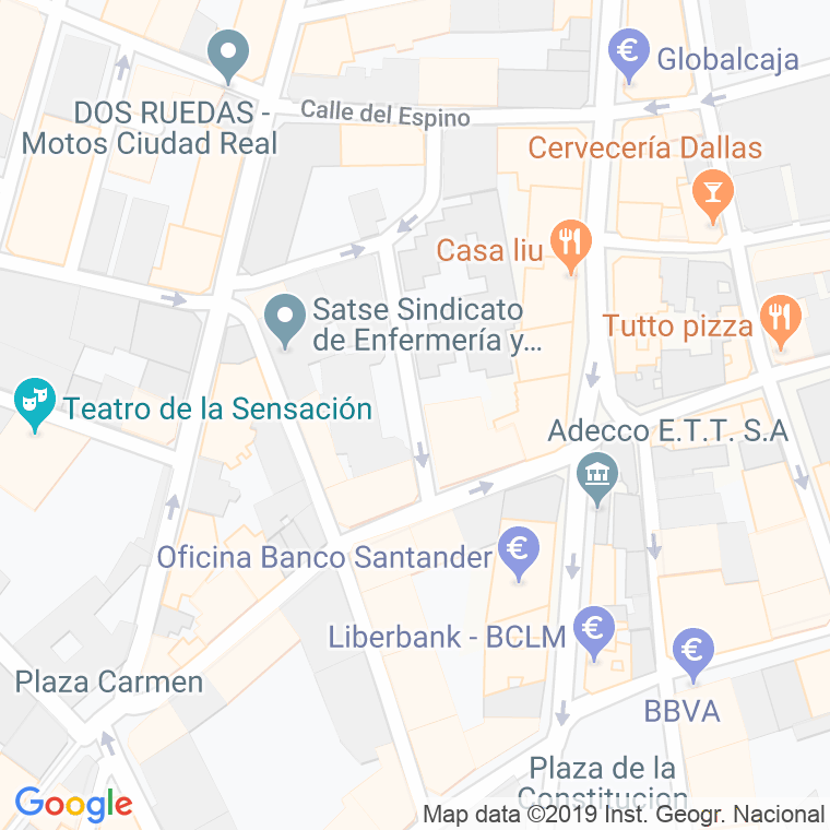 Código Postal calle Cuenca en Ciudad Real