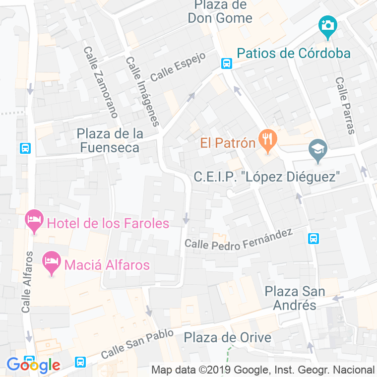 Código Postal calle Conde Arenales en Córdoba