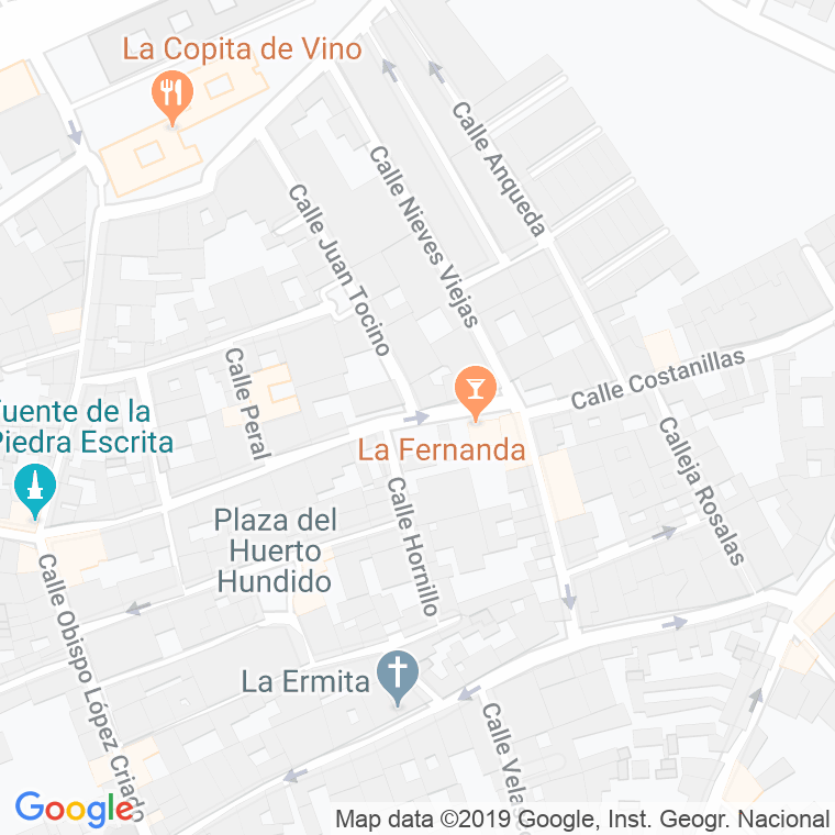 Código Postal calle Costanillas en Córdoba