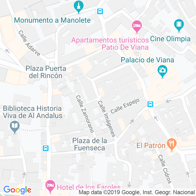 Código Postal calle Jurado Aguilar en Córdoba